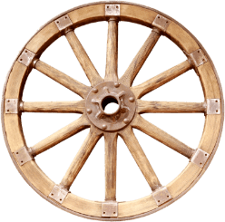wooden wheel