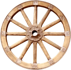 wooden wheel